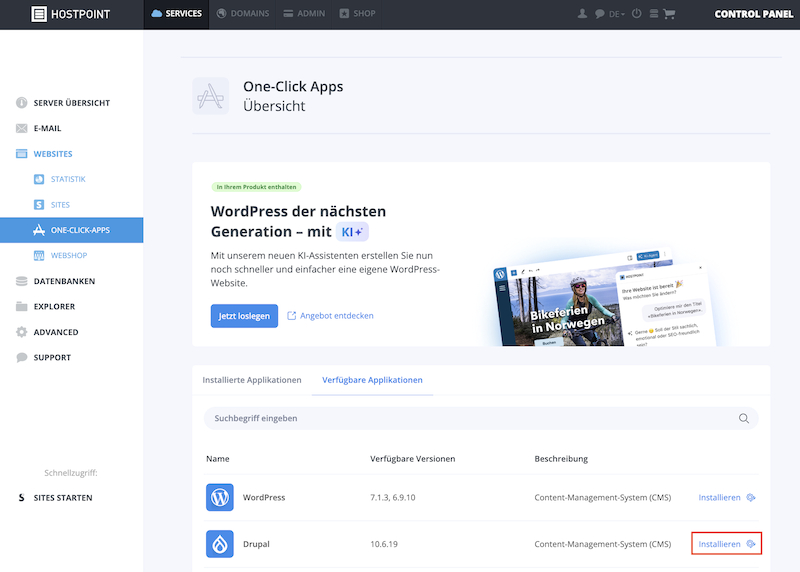 OCA installieren 01 de