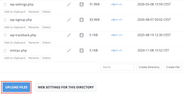 WordPress manuell updaten 02 en
