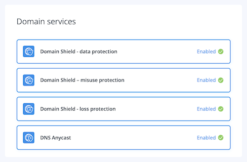Domain Services Status en