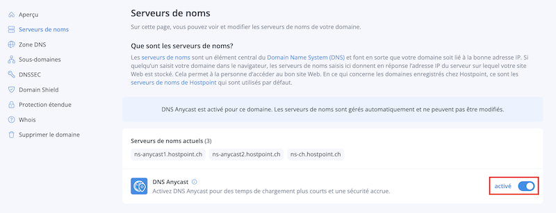 DNS Anycast aktivieren fr