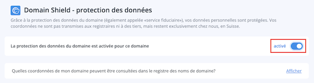 DomainPrivacy deaktivieren fr