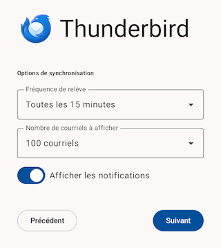 Thunderbird App 08 fr