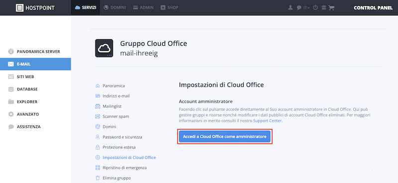 Cloud Office Als Administrator anmelden it
