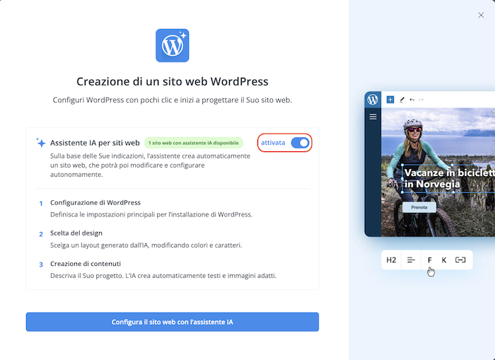 WordPress mit KI installieren 01 it