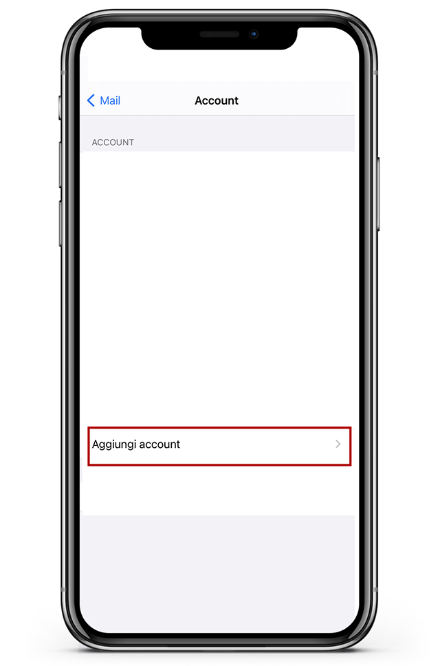 Impostate l’account e-mail con il vostro iPhone o iPad
