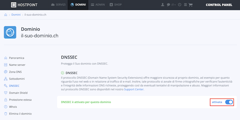 DNSSEC aktivieren it